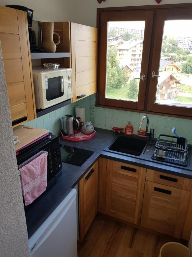 Appartement traversant résidence chaput 2 Fontcouverte-la-Toussuire Exterior foto